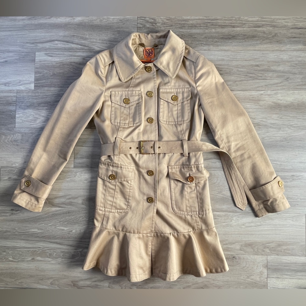 Tory Burch trench coat/Khaki size 2